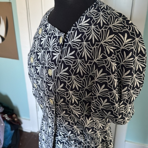 Liz Claiborne vintage 90s midi lightweight dress 10 - Picture 2 of 5